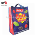 Transfer printing unique coated waterproof pp woven bag